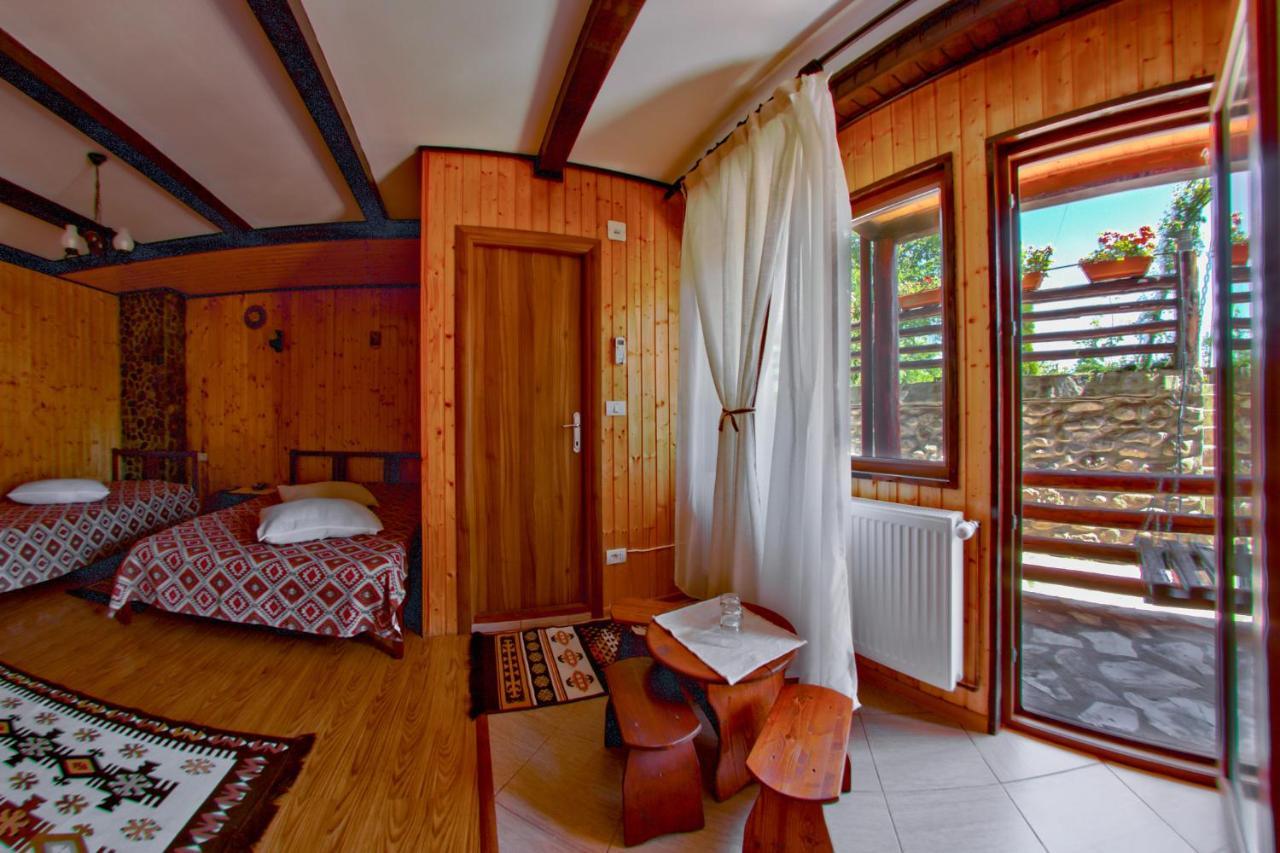 Hotel Pensiunea La Maria Lu' Sandoiu Poenari Zewnętrze zdjęcie