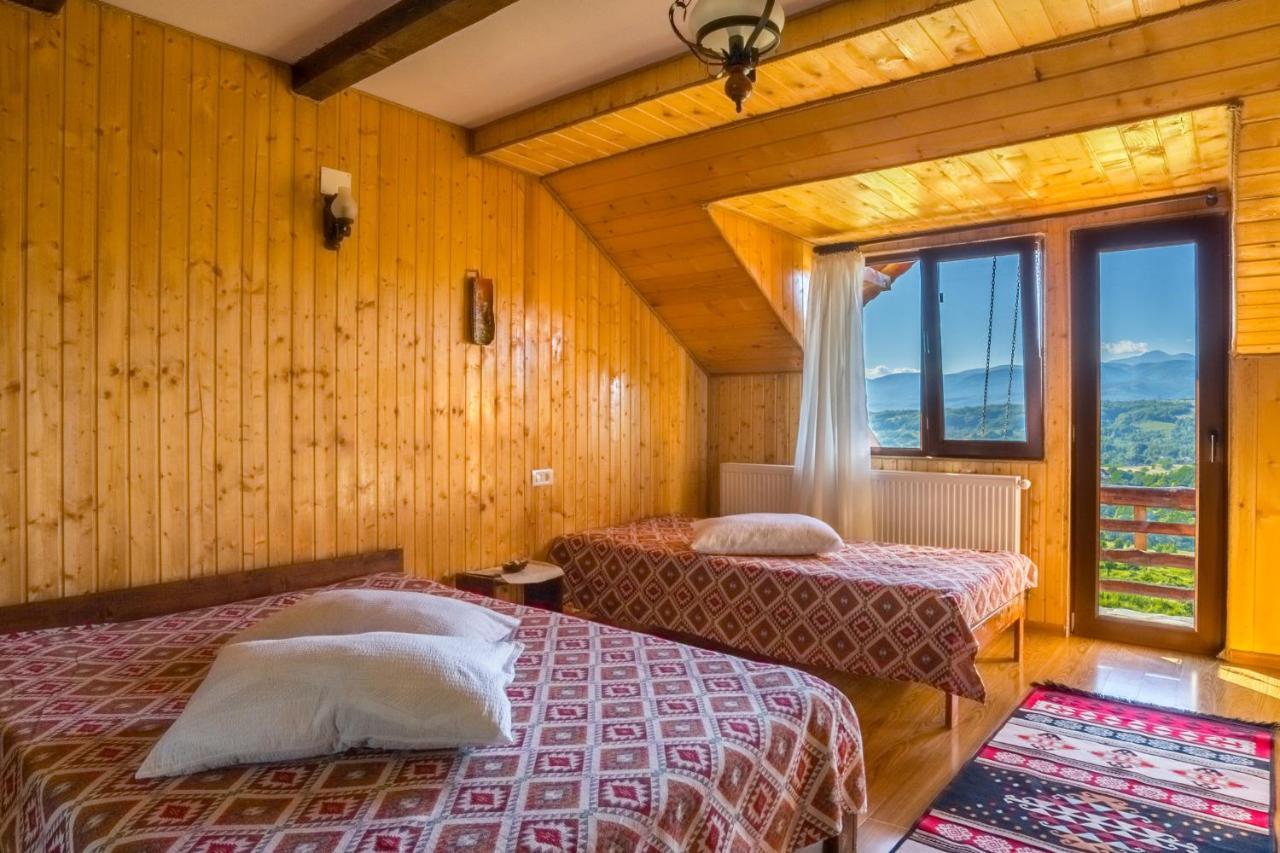 Hotel Pensiunea La Maria Lu' Sandoiu Poenari Zewnętrze zdjęcie