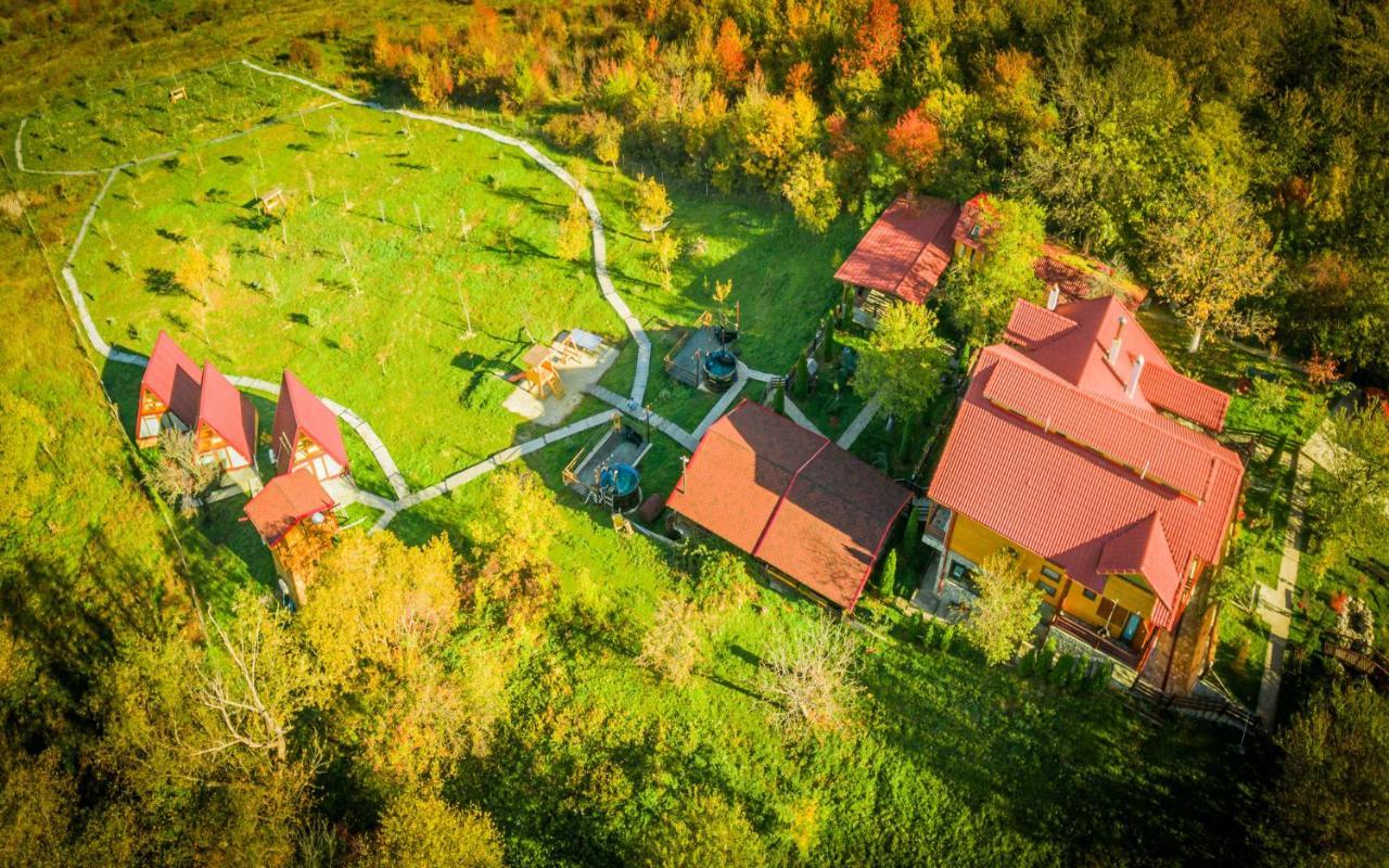 Hotel Pensiunea La Maria Lu' Sandoiu Poenari Zewnętrze zdjęcie