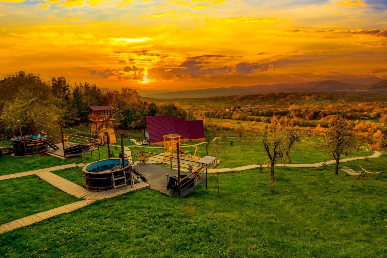 Hotel Pensiunea La Maria Lu' Sandoiu Poenari Zewnętrze zdjęcie